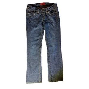 Fragile Jeans Denim Stretch Multi pockets Bootcut Womens Size 11